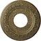 Ekena Millwork Jackson Medallion (Canopies up to 7 3/8"), 12 1/4"OD x 4"ID x 1 1/8"P, Mississippi Mud Crackle CM12JAMMC - alternate 1